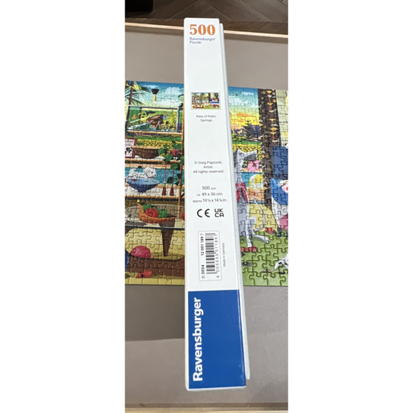 Ravensburger dogs dalmatians Pets of Palm Springs 500 pieces Puzzle Complete - Picture 5 of 6